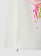 T-shirt bianca in cotone elasticizzato con girocollo_3