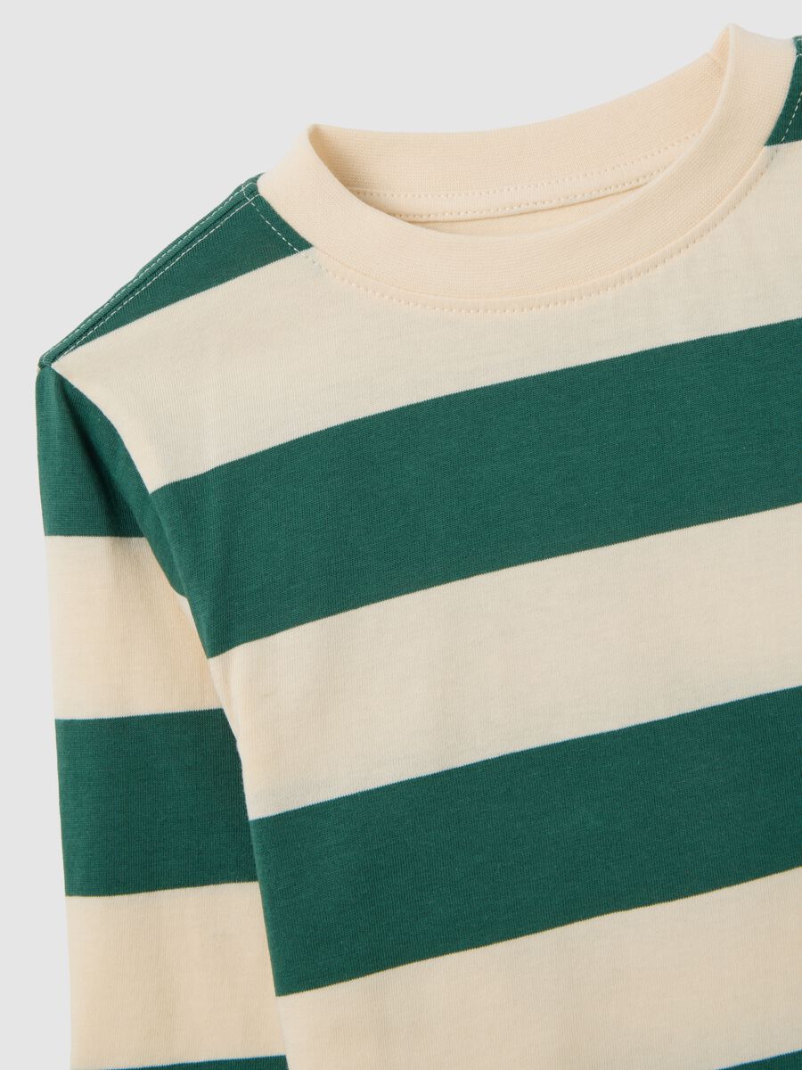 Kids' multicolour regular fit pure cotton T-shirt_2