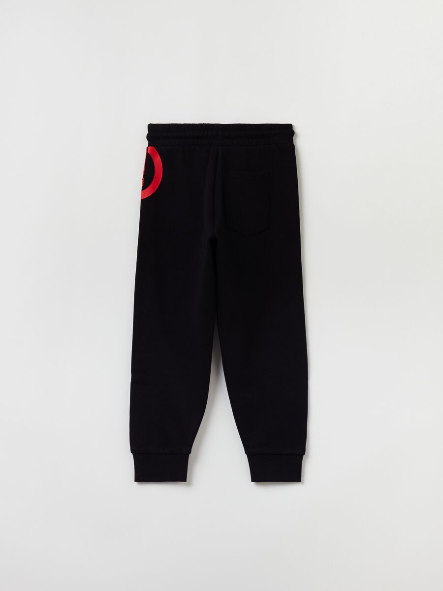 Joggers in felpa con stampa Avengers_1