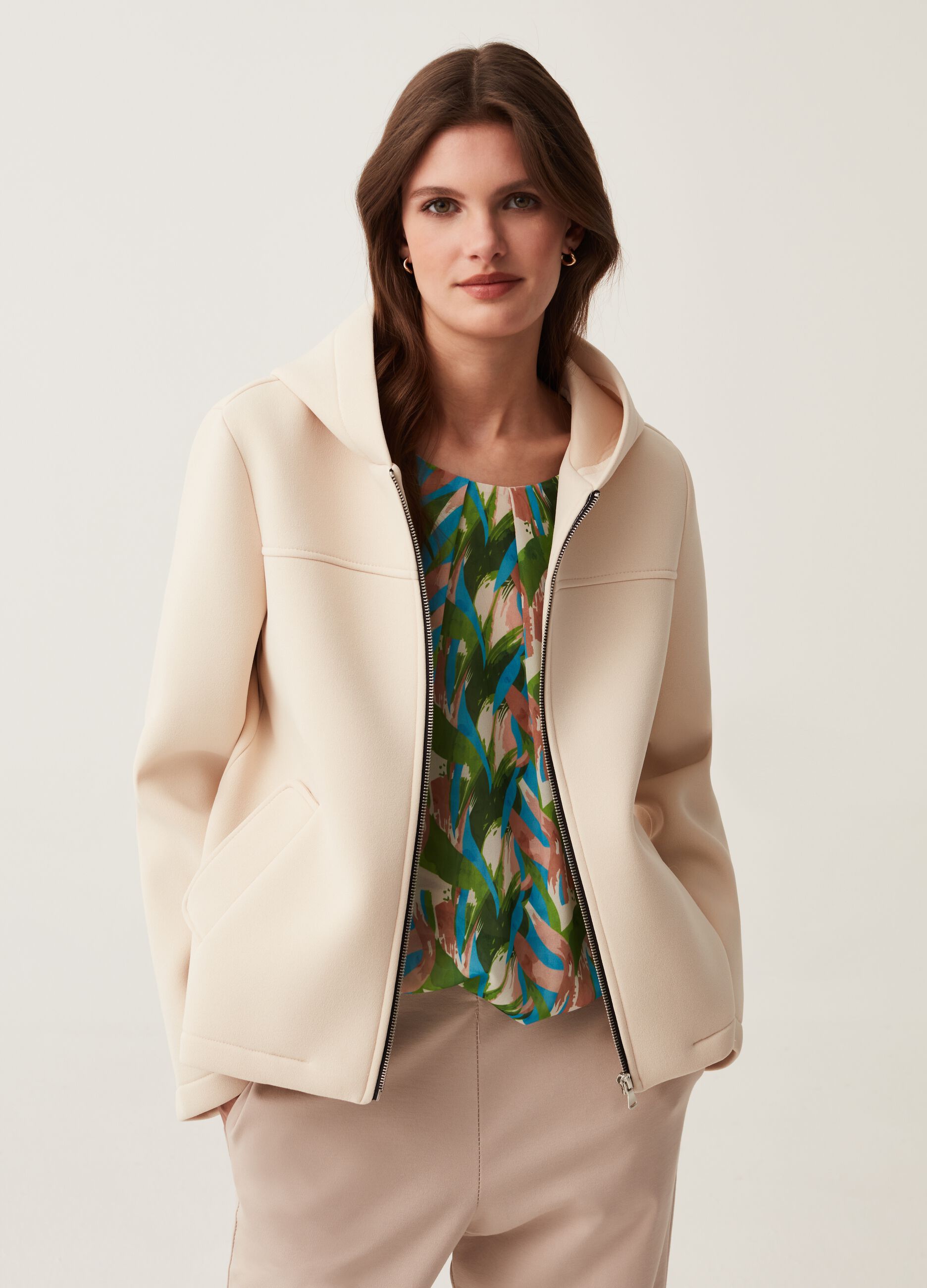 Giacca store donna neoprene