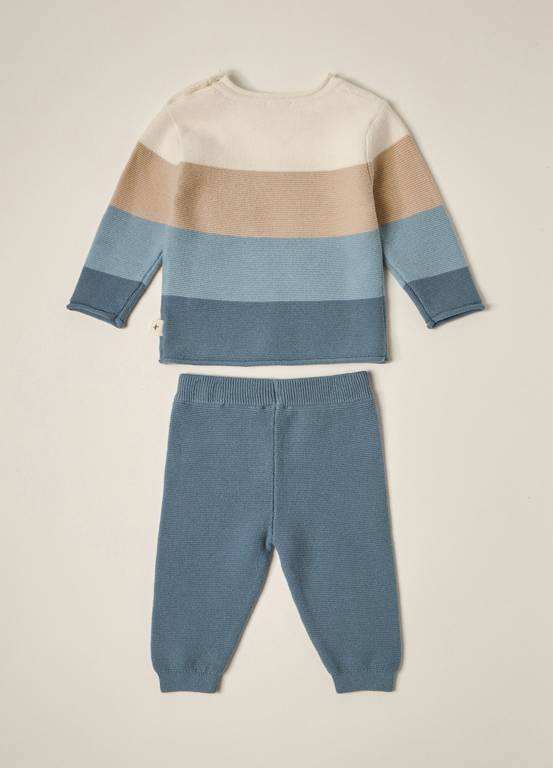 Set tricot in puro cotone IANA neonato