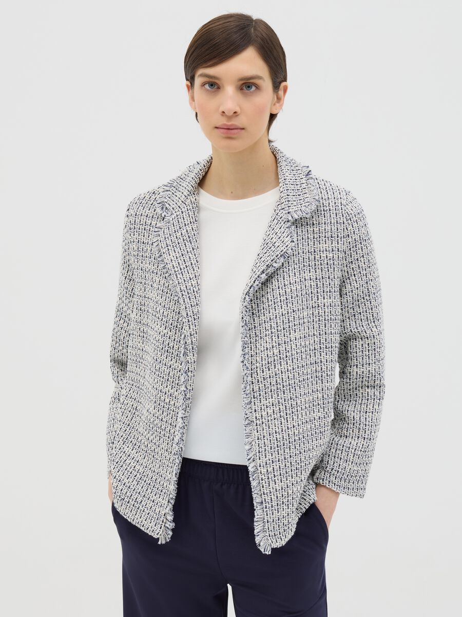 Lightweight Woven Hybrid Jacket_0