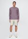 Beige Linen and Cotton Shorts by Gap_0