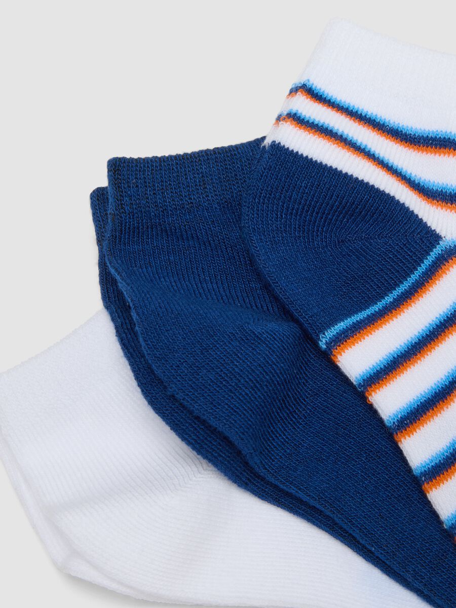 Multipack calze in misto cotone elasticizzato multicolor da bambino_2
