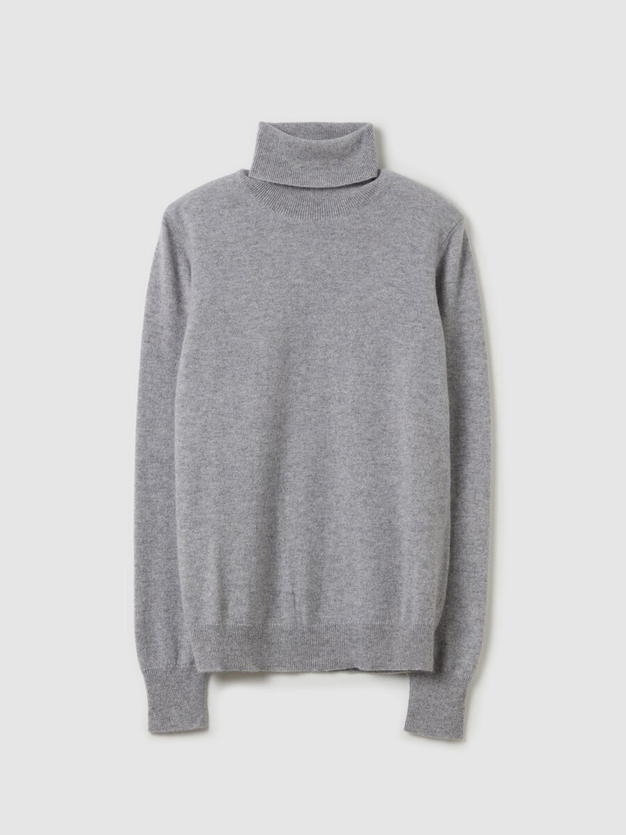 Turtleneck jumper in cashmere_4