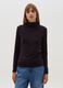 Long-sleeved T-shirt with high neck_1