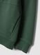 Green organic cotton hoodie in a relaxed fit_2