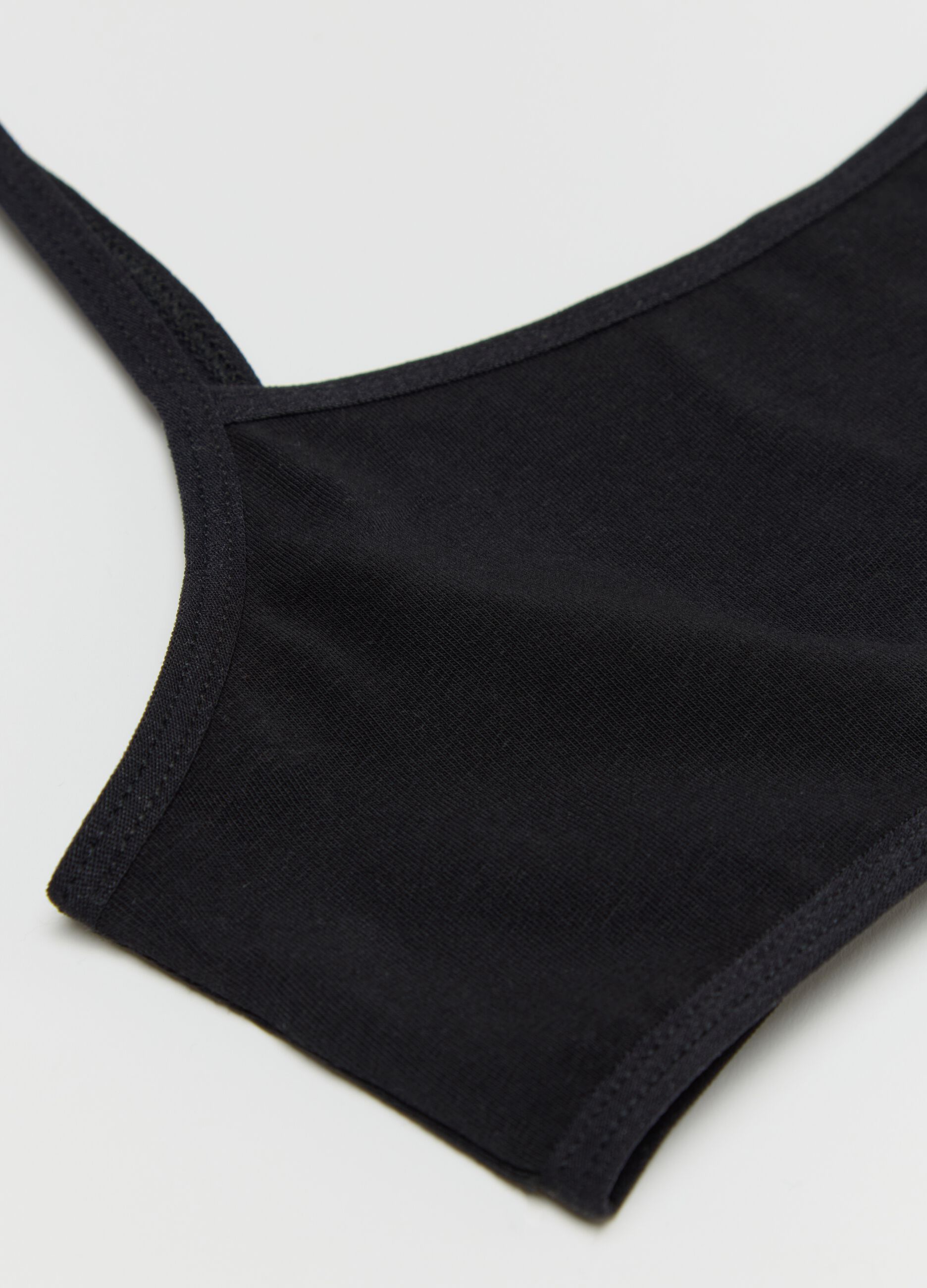 Two-pack stretch cotton under tops