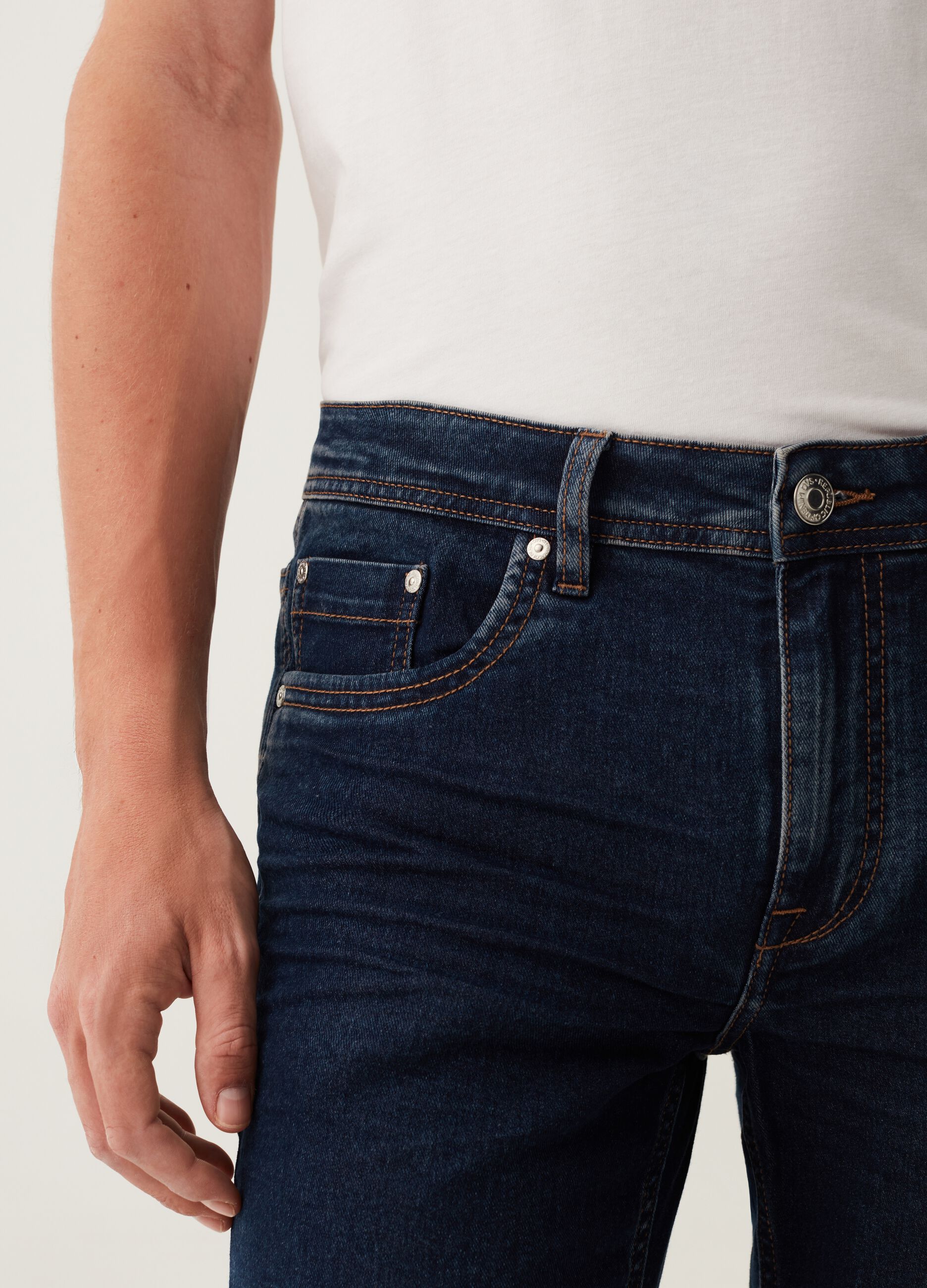 Jeans super skinny fit cinque tasche_3