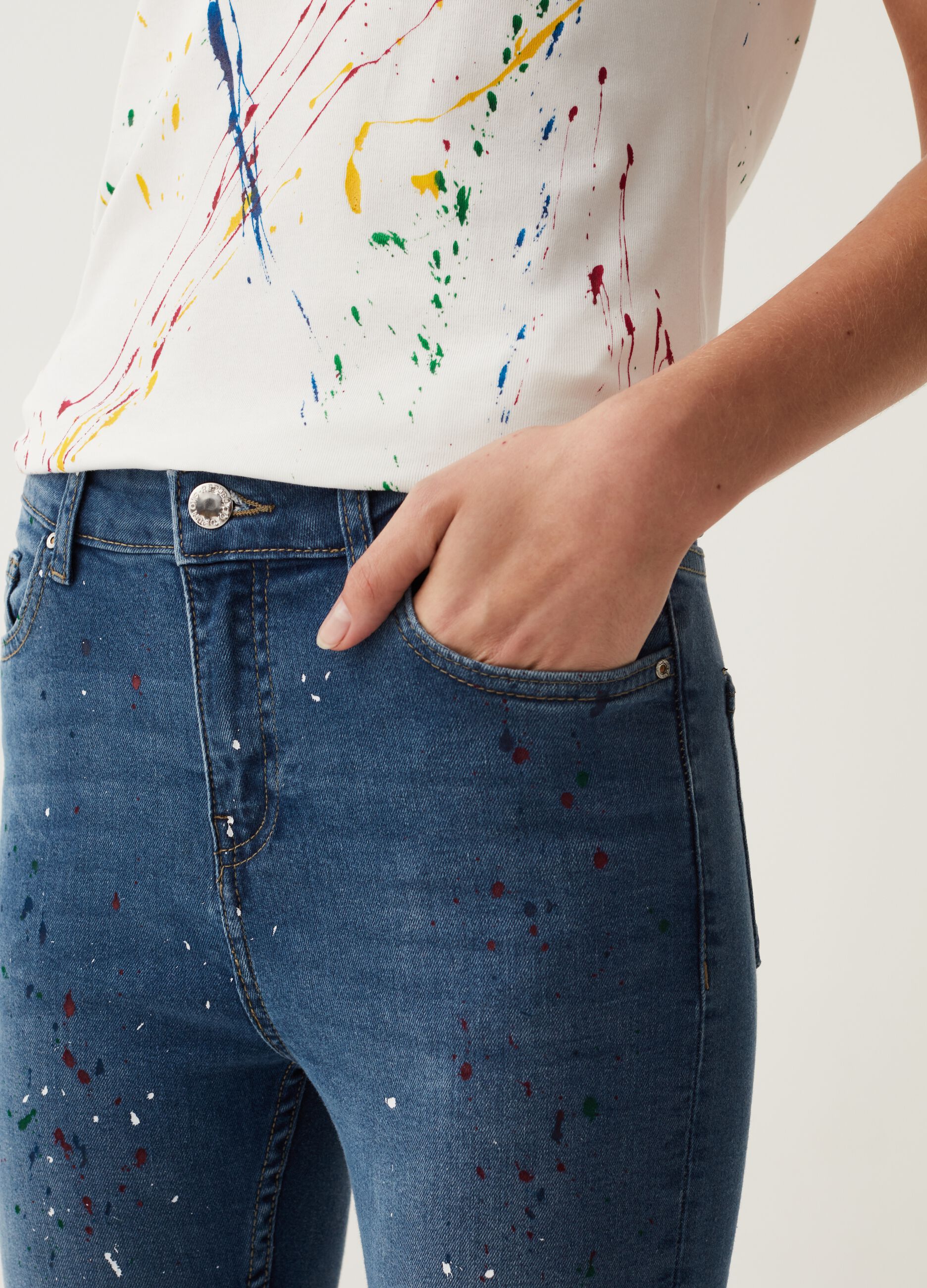 Jeans flare fit RE-UP_3