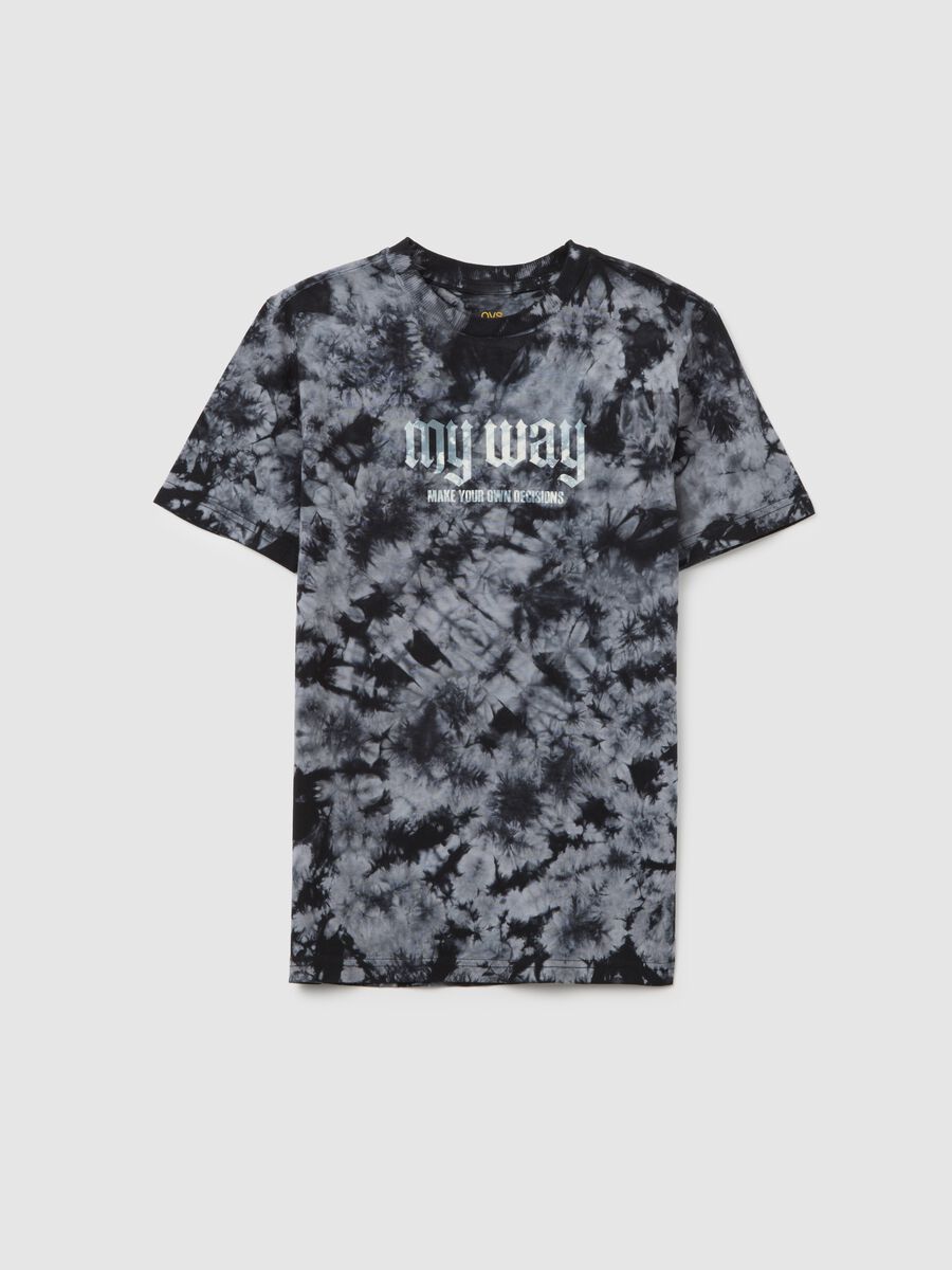 Boys' multicolour pure cotton regular fit t-shirt with print_0