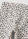 Multicolour organic cotton-blend animal print leggings for baby girl_2