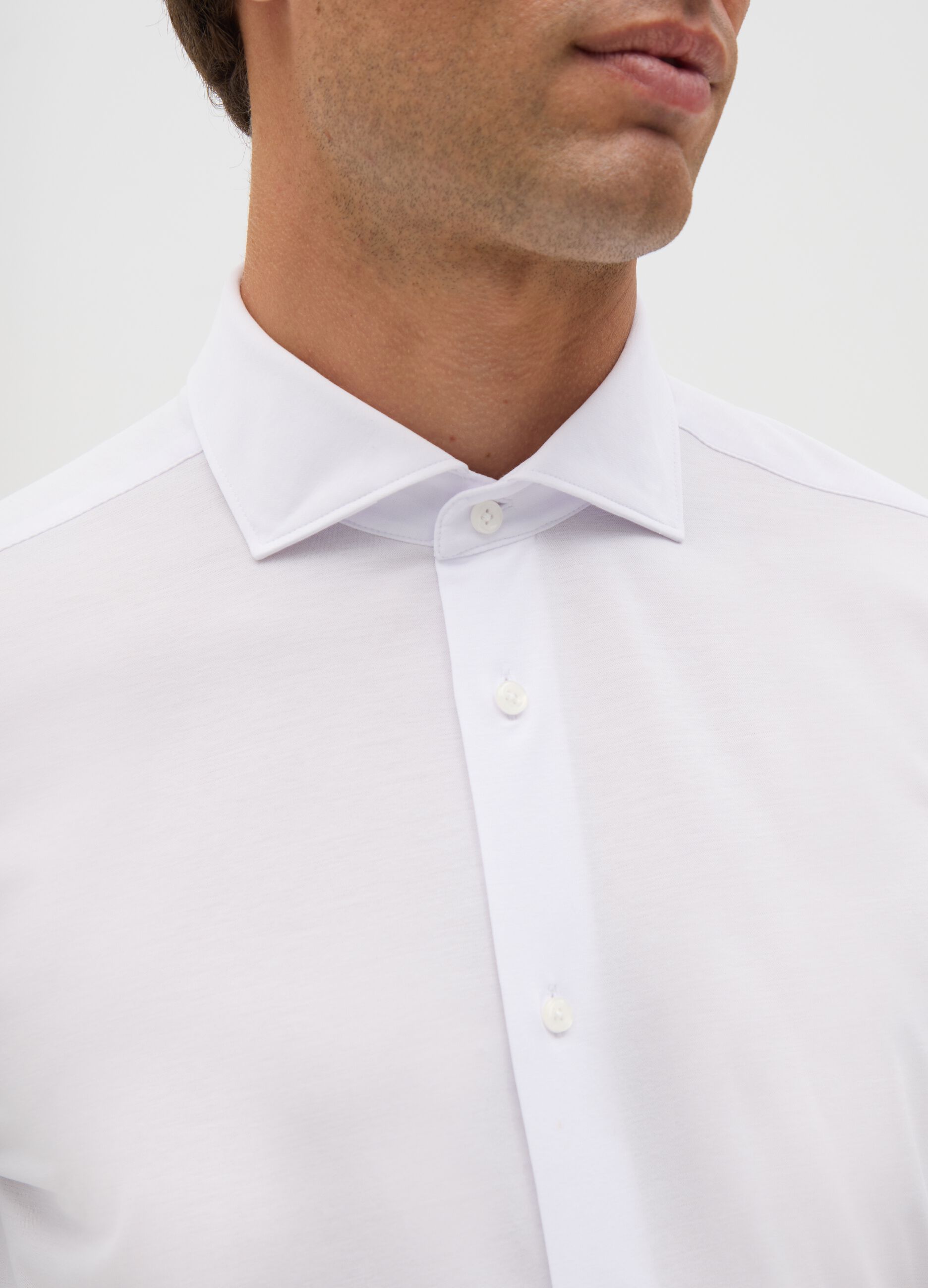 Regular-fit easy-iron-and-dry shirt