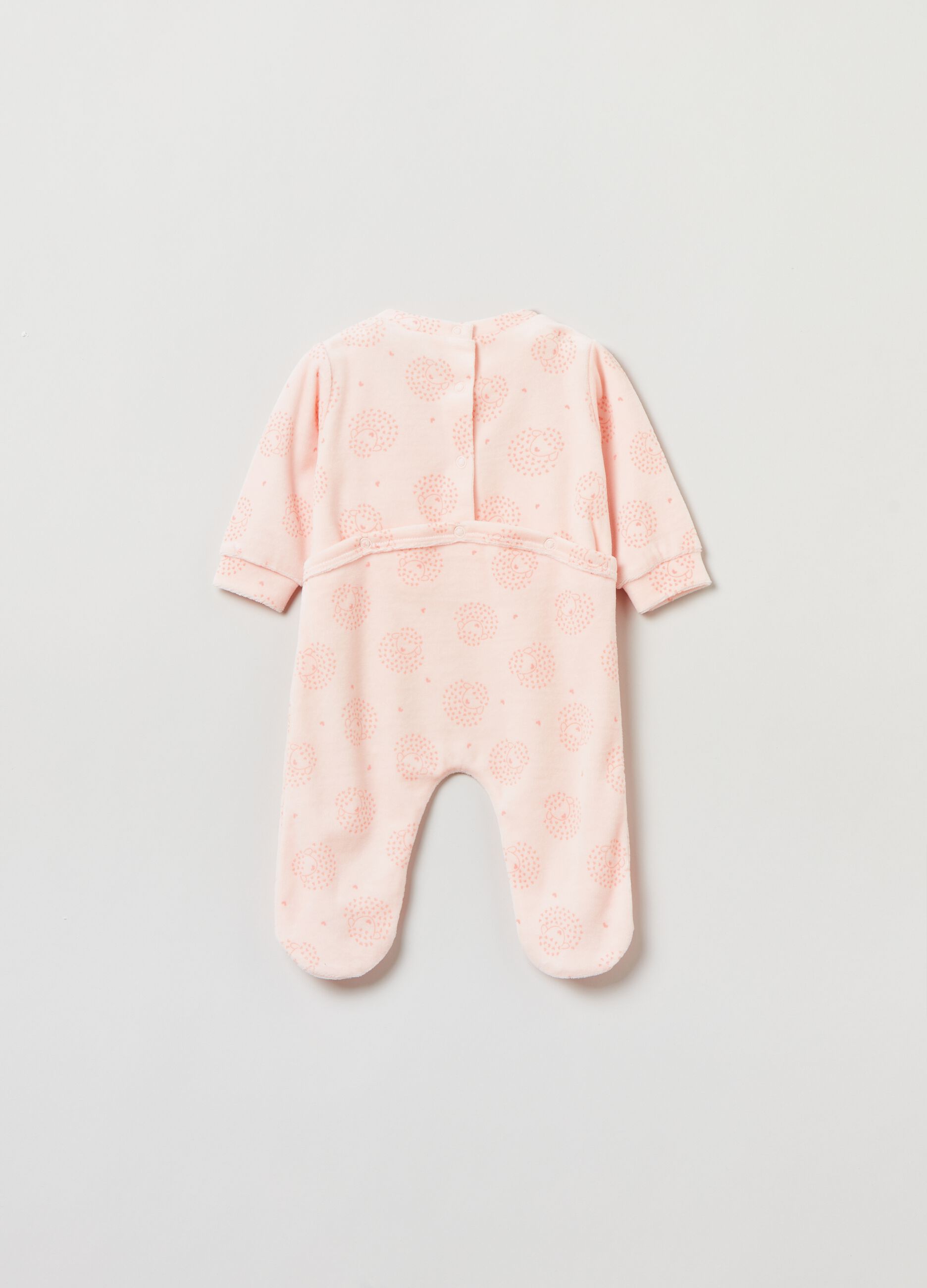 Tutina in velour con stampa pecorelle_1