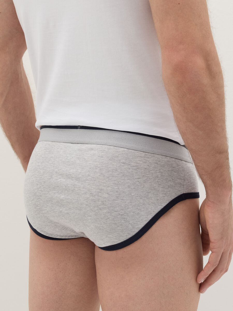 Stretch briefs with contrasting details_3