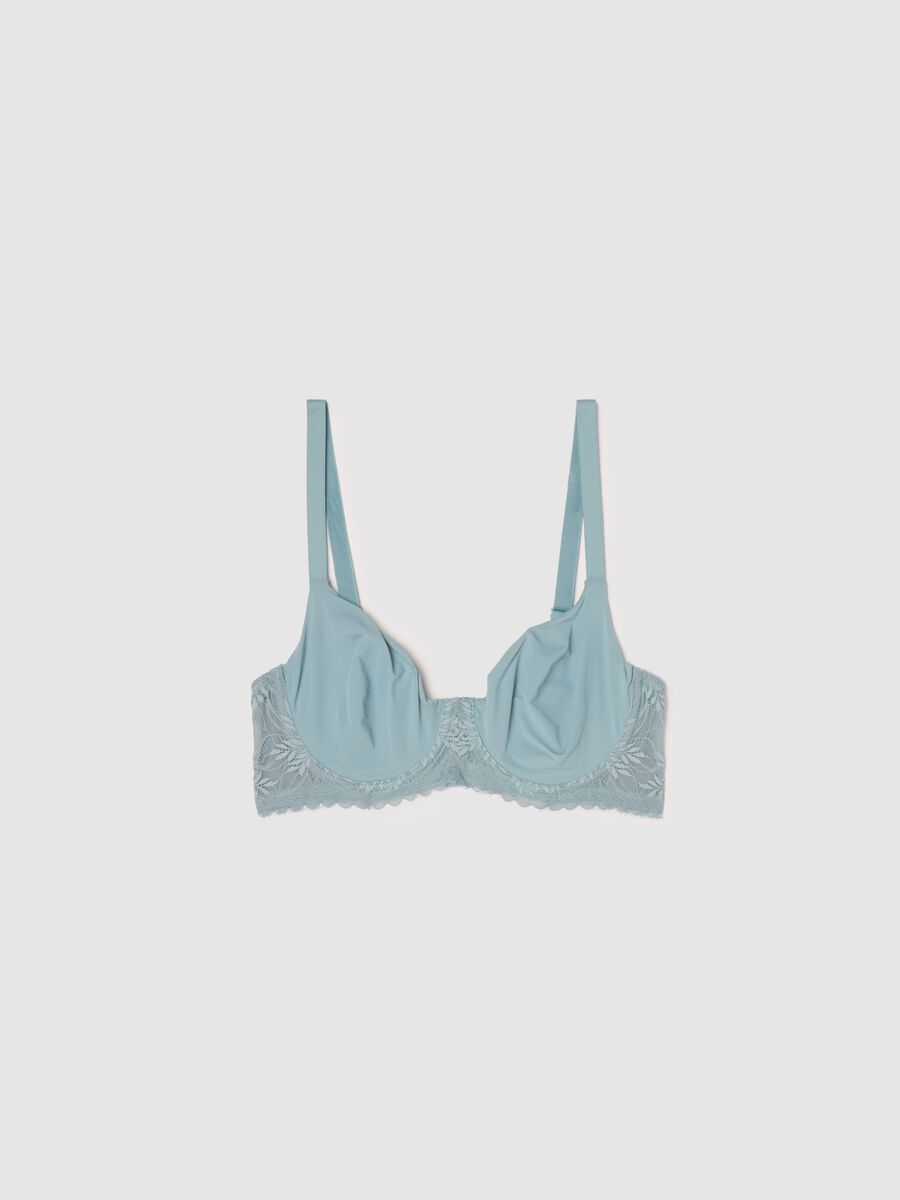 Stefanie balconette bra with lace_4