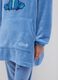 Blue Hooded Robe with Disney Print_3