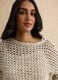 Beige cotton-blend knitted sweater_3