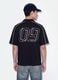 Black pure cotton oversized short-sleeve polo_3