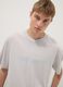 T-shirt grigia a maniche corte in puro cotone_3
