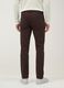 Brown denim jeans in stretch cotton, slim fit_3