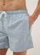 Blue swim shorts with elasticated waistband_3