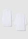 2-pack of white nursery school aprons with classic collar_1
