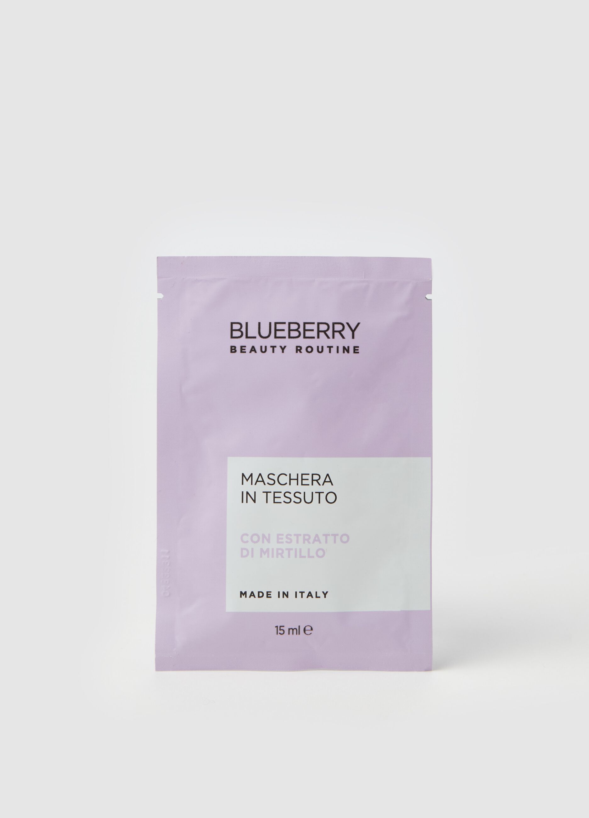 Blueberry fabric mask