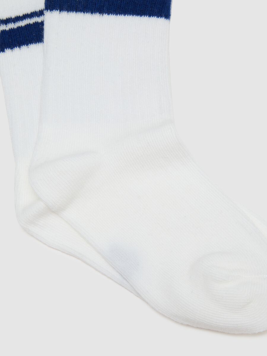 Set of multicoloured stretchy cotton boy's socks tripack_2
