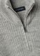 Light grey wool-blend jumper with collar, regular fit_5
