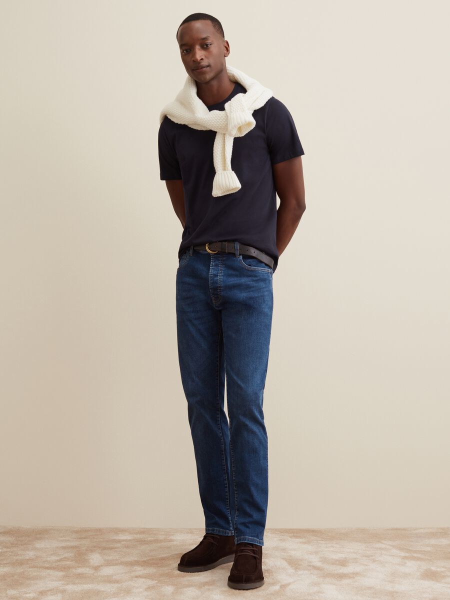 Jeans slim fit cinque tasche_0