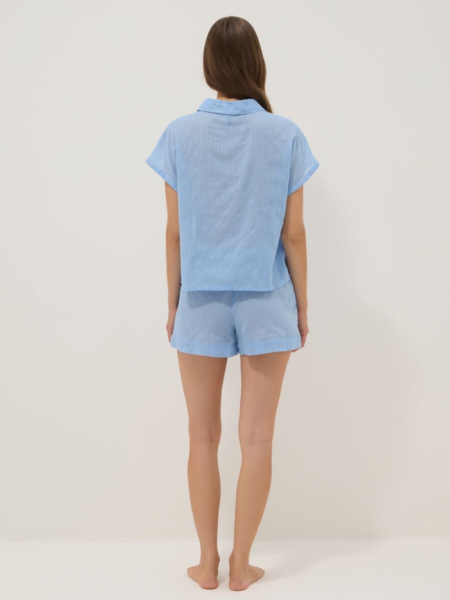 Light blue organic cotton pyjamas_3