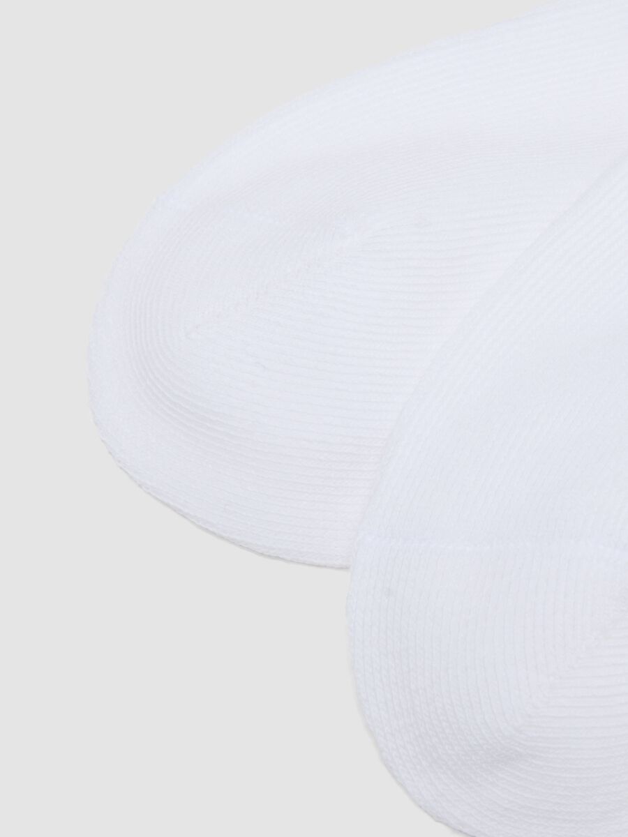 Multipack calzini in misto cotone bianco da bambino regular fit_2