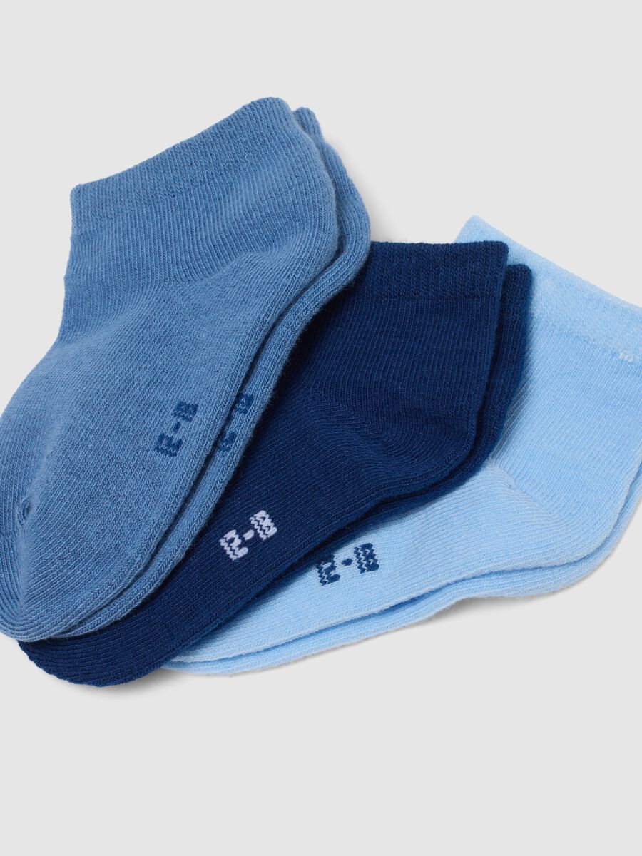 Multipack calze corte in misto cotone multicolor da neonato_1