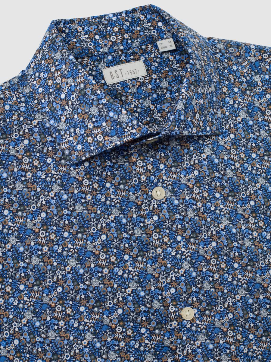 Multicolour Pure Cotton Regular Fit Shirt_5