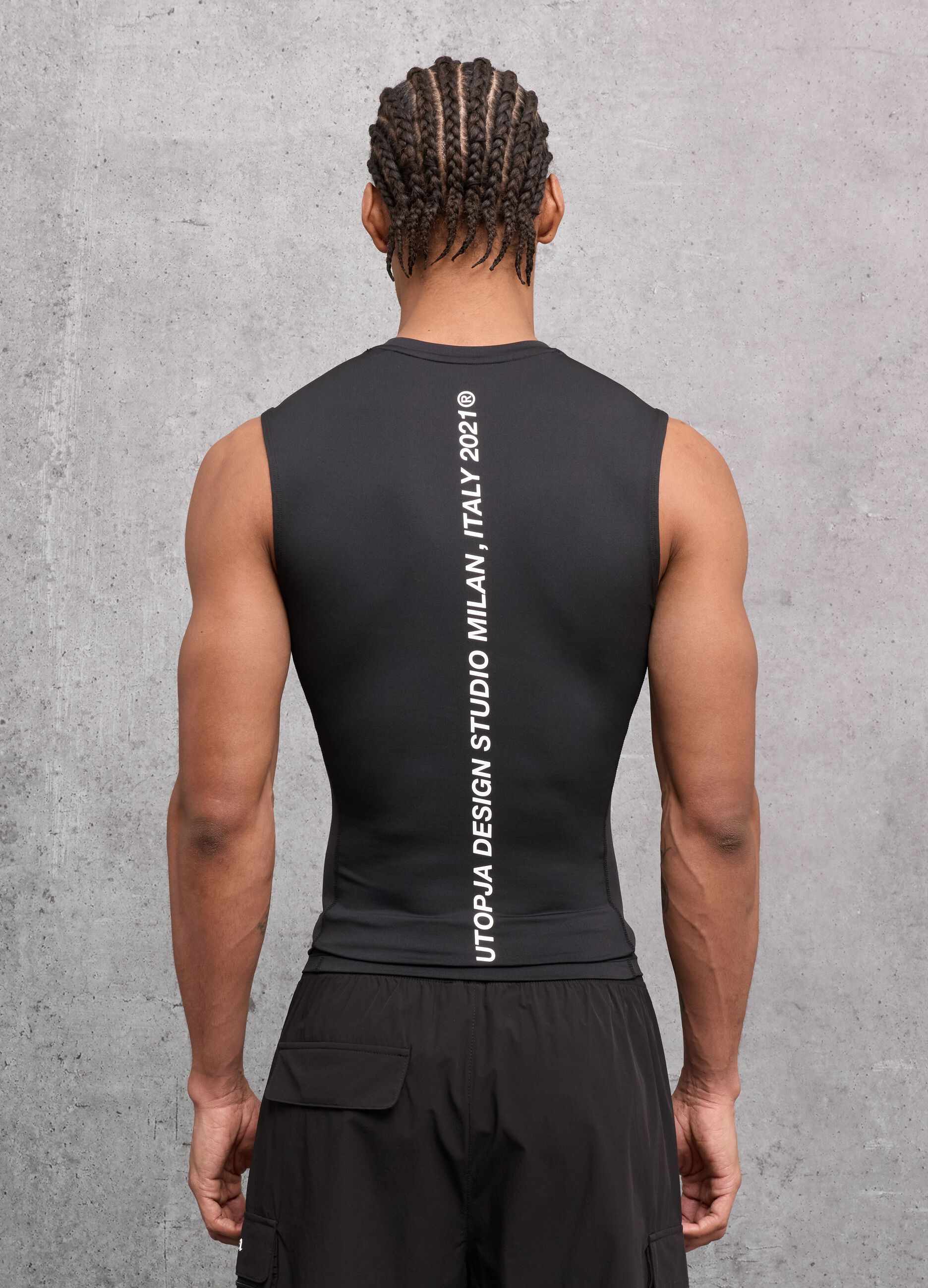 Kombat Active Black Sleeveless Tank Top
