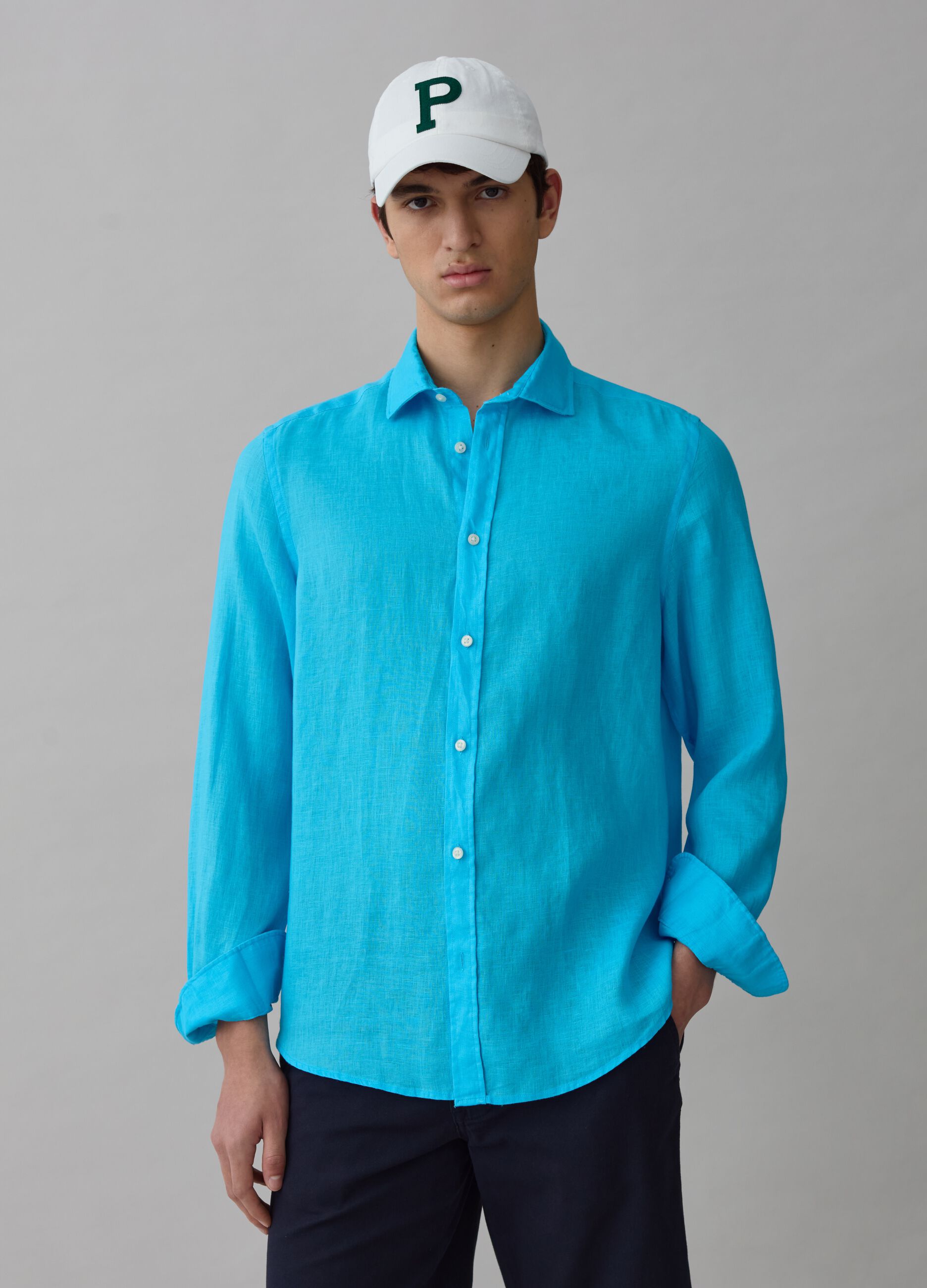 Ovs Camicia regular fit in lino