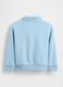Blue cotton sweatshirt for children_1