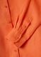 Orange pure linen regular fit shirt_5