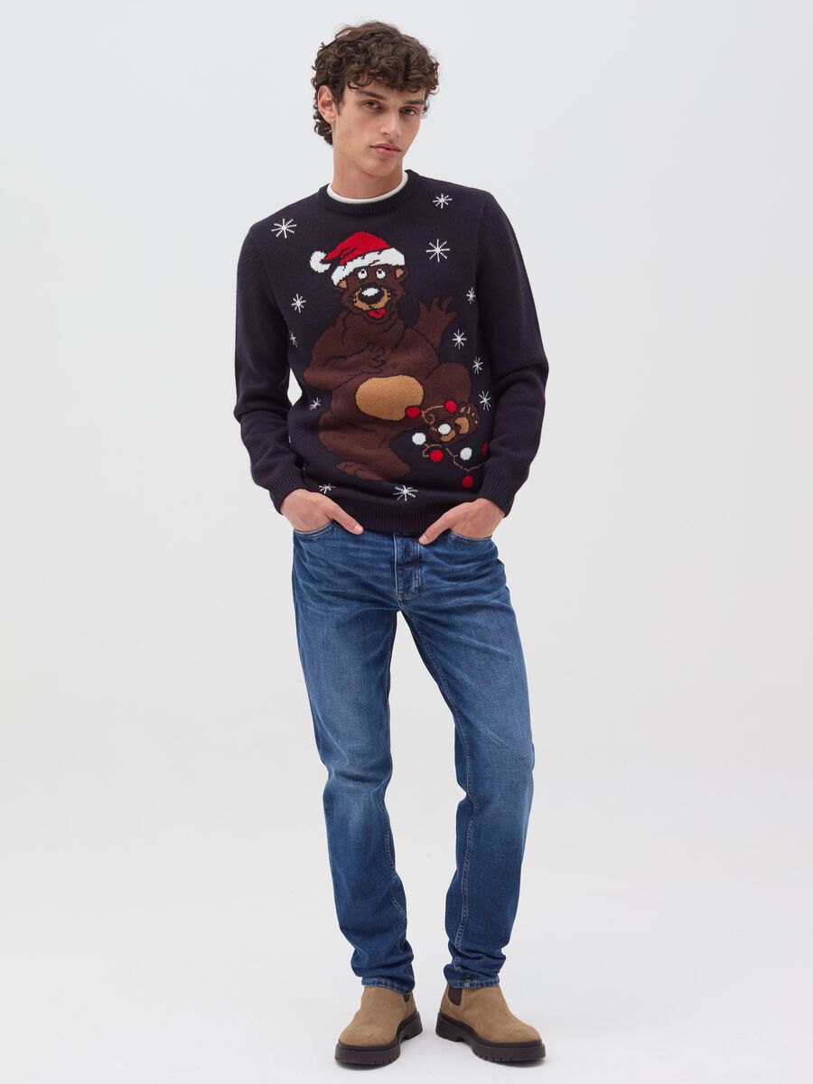 Christmas Jumper with Christmas bear_1