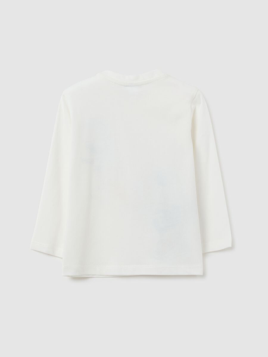 White pure cotton child's shirt_1