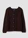 Cardigan multicolor in puro cotone con girocollo regular fit_4