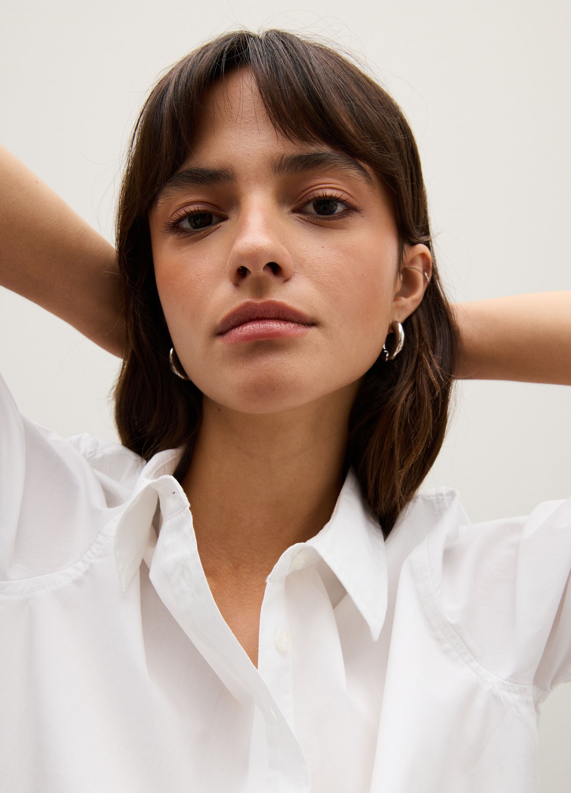 White Earrings