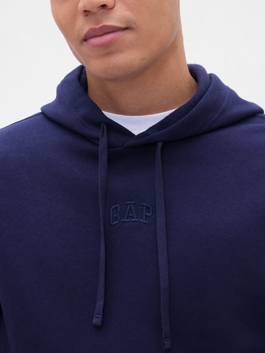 Blue Hoodie Sweatshirt_4