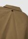 Brown pure cotton raincoat_3