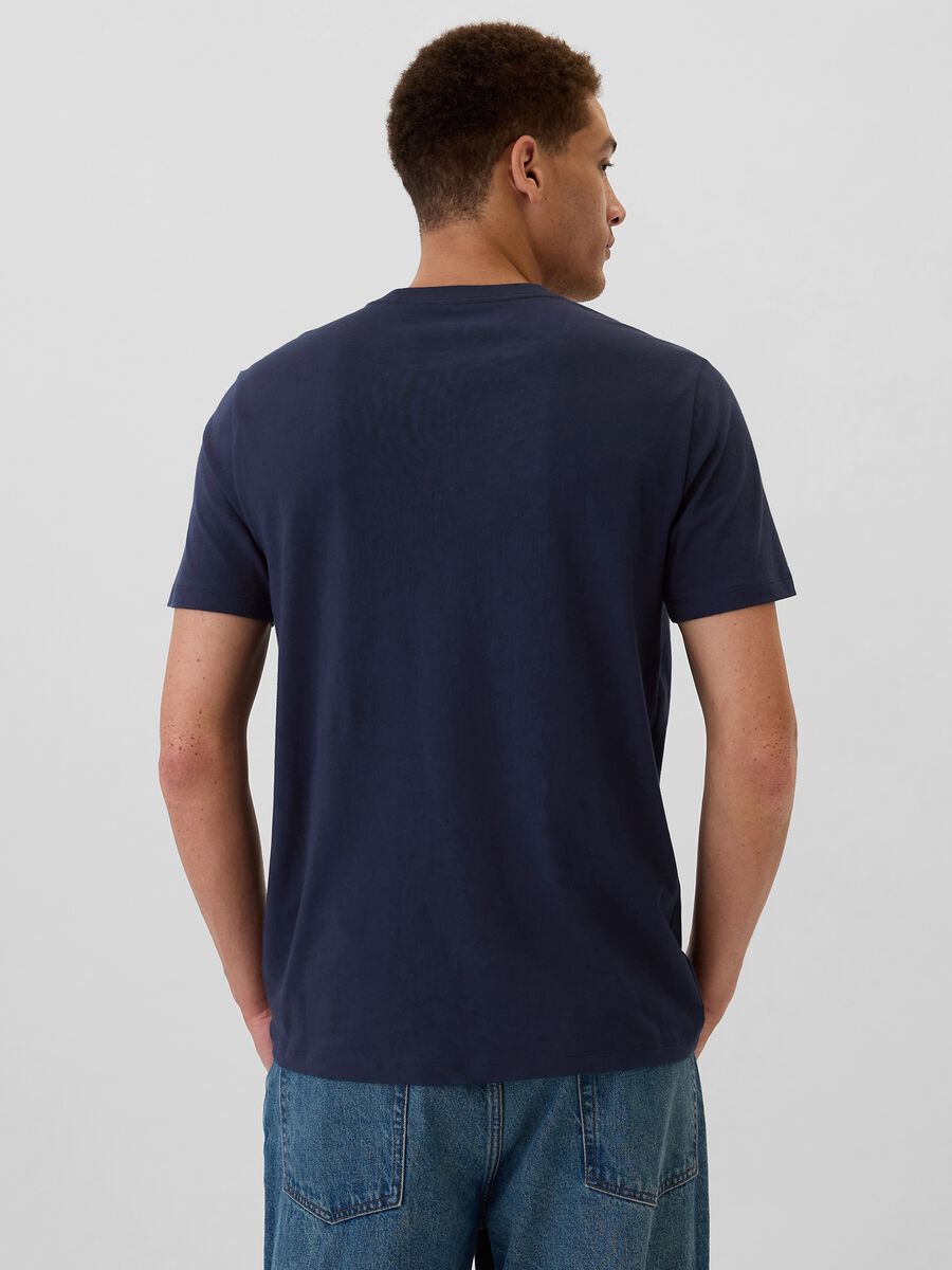 Blue T-shirt with GAP logo_2