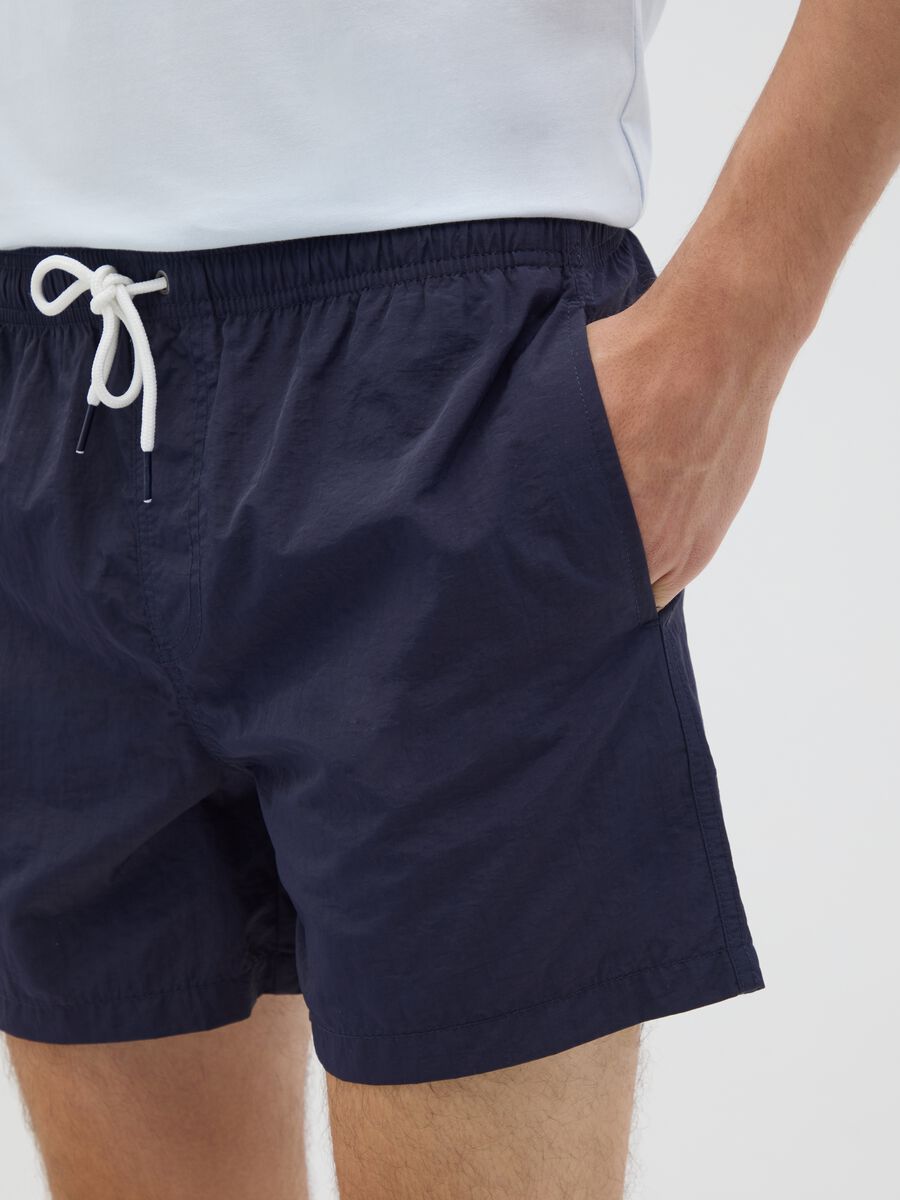 Midnight Blue Men's Swim Shorts_2