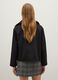 Black double-breasted coat with buttons_3