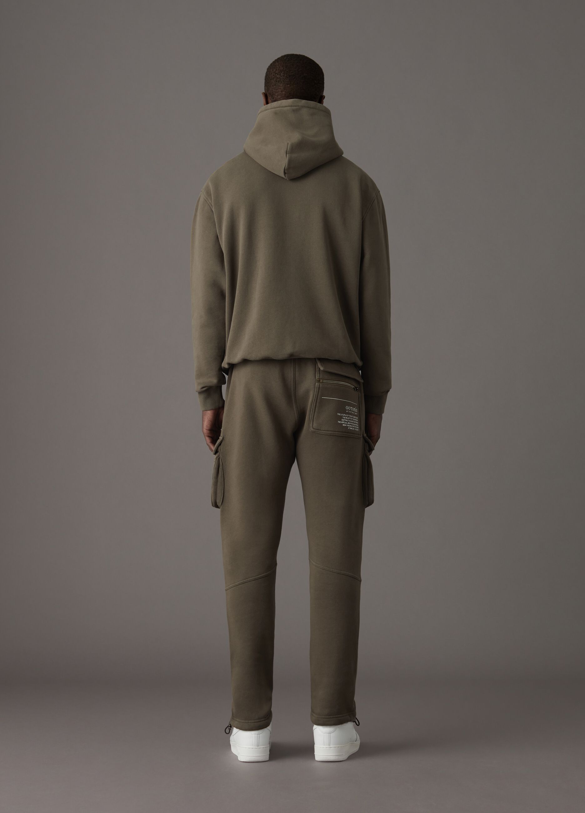 Cargo Sweatpants Military Green_4