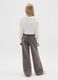 Grey Denim Wide Leg Girls' Trousers_2